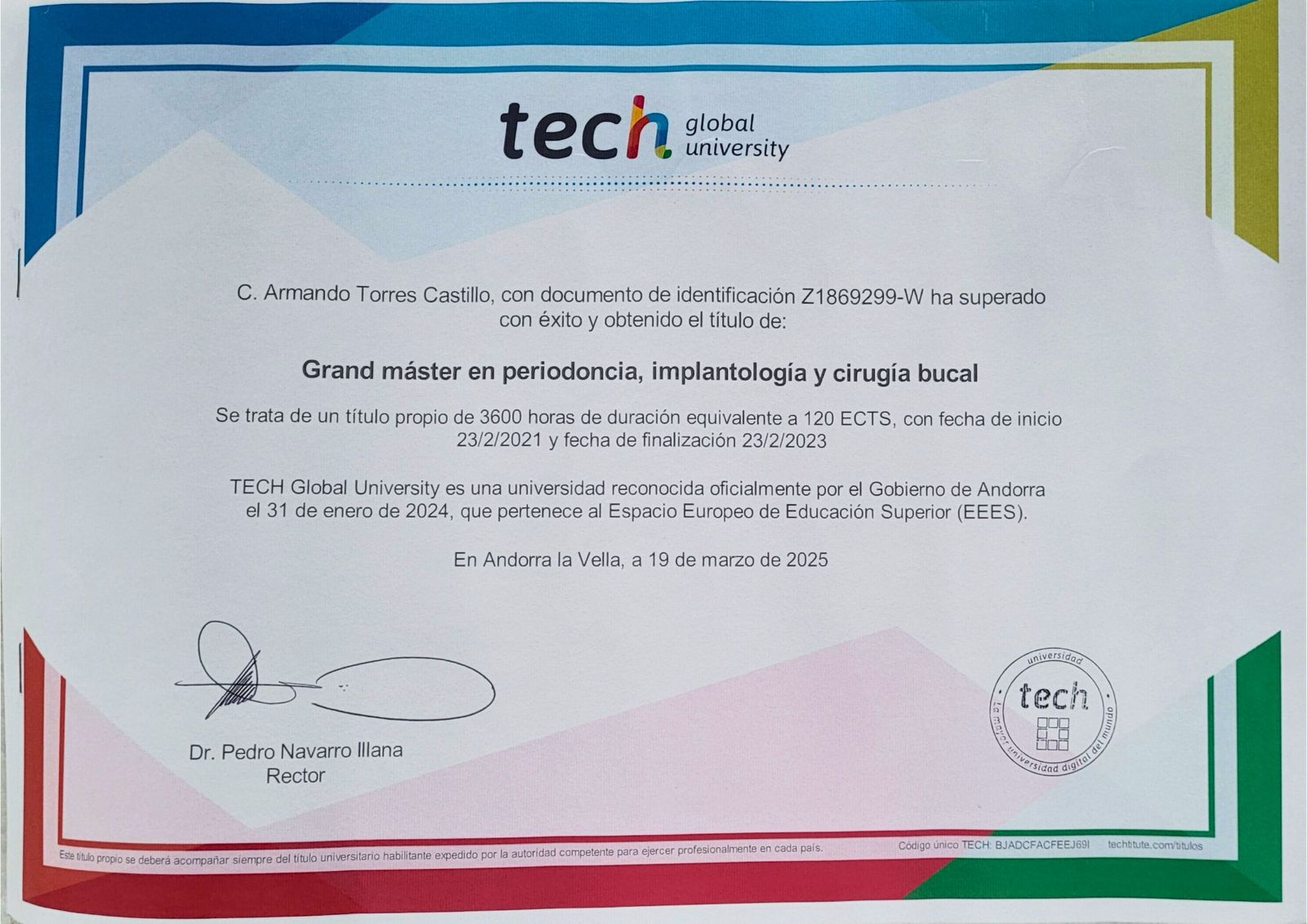 Foto de actualización y certificación 1