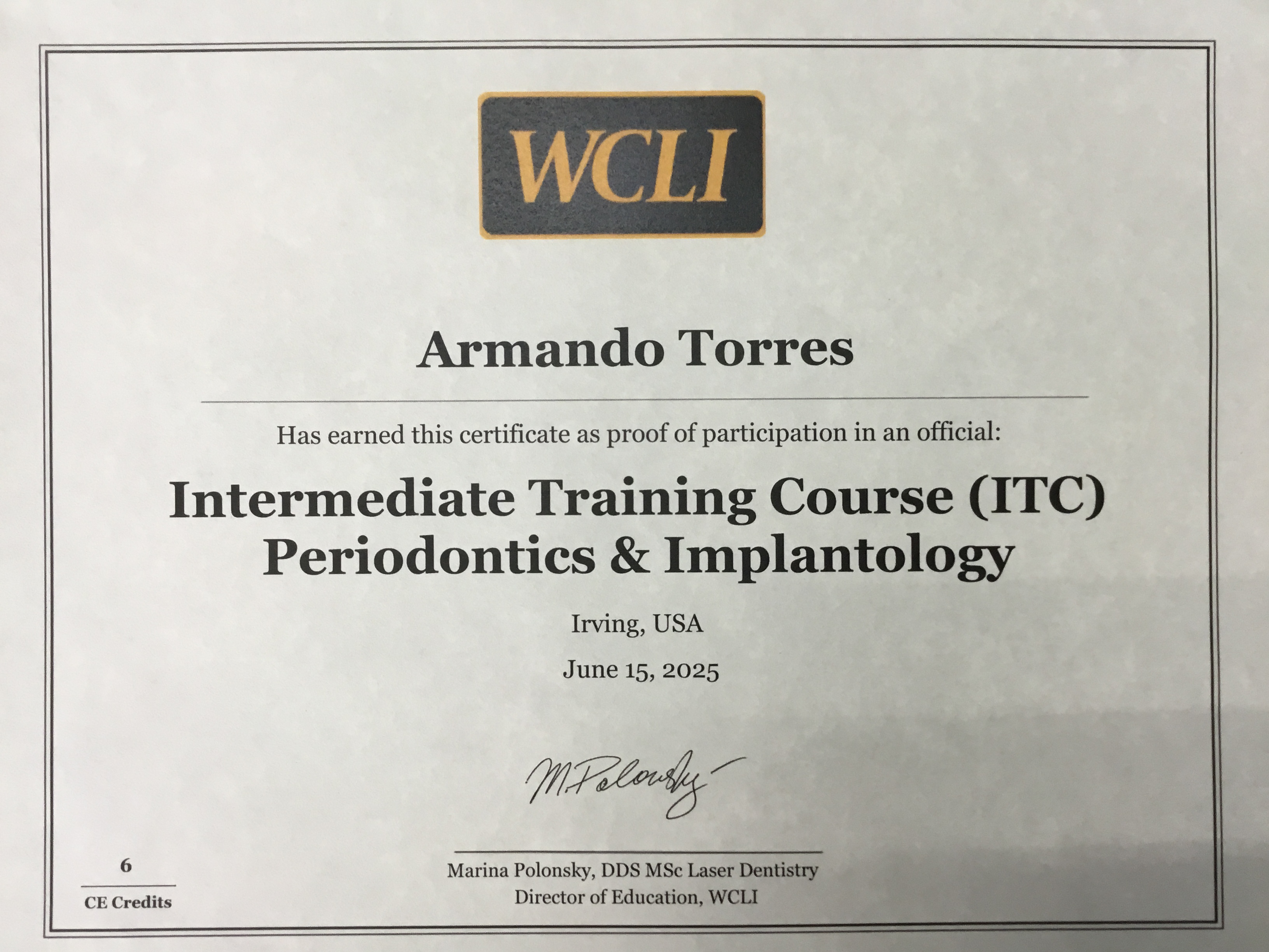 Foto de actualización y certificación 3